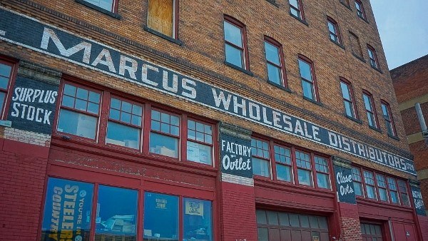 Old Wholesale Signs in the Strip District