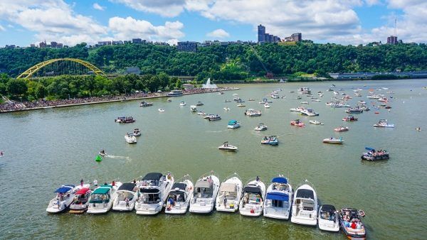 The Three Rivers Regatta in Pittsburgh