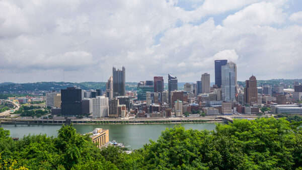 Pittsburgh from the Grandview Overlooks
